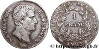 FRANCE 1 franc Napoléon Empereur, Calendrier révolutionna PREMIER EMPIRE / FIRST FRENCH EMPIRE Toulouse 1805 (23mm, 4,92g, 6h) -