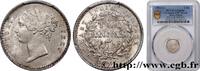 BRITISH INDIA 2 Annas East India Company Victoria BRITISH INDIA Bombay 1841 (15,3mm, 1,46g, 12h) -