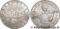 AUSTRIA 50 Schilling 100e anniversaire de la Valse du Danu AUSTRIA 1967 (34mm, 19,96g, 12h) -