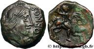 FRANCE Bronze EXOBNOS TURONES (Area of Touraine) c. 80-50 AC. (17mm, 4,05g, 3h) -