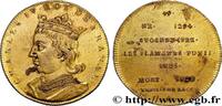 FRANCE Règne de CHARLES IV - 49 - frappe Louis XVIII en l SÉRIE MÉTALLIQUE DES ROIS DE FRANCE n.d. (32,5mm, 12,66g, 12h) -