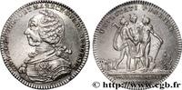 FRANCE Jeton AR 29, Charles Louis Auguste Foucquet, duc d NOBLESSE DE BRETAGNE 1760 (30mm, 9,74g, 6h) -