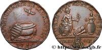 FRANCE Antoine Louis François de Caumartin de Saint-Ange, LORRAINE - CITÉ DE METZ 1754 (29,5mm, 12,16g, 6h) -