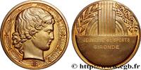 FRANCE Médaille, Jeunesse et sports SPORTS 33 - Gironde n.d. (50mm, 62,82g, 12h) -