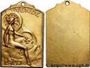 FRANCE Plaquette, Ostende BELGIQUE - ROYAUME DE BELGIQUE - LÉOPOLD II Belgique, Ostende 1907 (37,5mm, 17,99g, 12h) -
