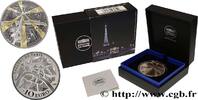 FRANCE BELLE EPREUVE 10 Euro TRESORS DE PARIS - TOUR EIFF FRANCE 2019 (37mm, 22,2g, 12h) -