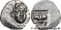 Hellenistic 2 (188 BC to 30 BC) Hemidrachme plinthophore CARIA - CARIAN ISLANDS - RHODES Rhodes, Carie c. 170-150 AC. (12,5mm, 1,33g, 12h) -
