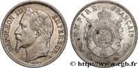 FRANCE 1 franc Napoléon III, tête laurée SECOND EMPIRE Paris 1866 (23mm, 5,00g, 6h) -