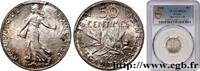 FRANCE 50 centimes Semeuse III REPUBLIC Paris 1900 (18mm, 2,5g, 6h) -
