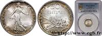 FRANCE 50 centimes Semeuse III REPUBLIC 1917 (18mm, 2,50g, 6h) -