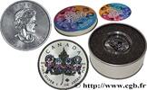 CANADA 5 Dollars Bijou Feuille d’Érable - Famille CANADA 2021 (38,29mm, 33,53g, 12h) -