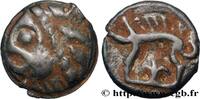 FRANCE Potin à la tête d’indien, classe Ij/h GALLIA BELGICA - LEUCI (Area of Toul) c. 75-50 AC. (17mm, 4,49g, 7h) -