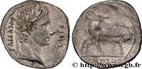 THE JULIO-CLAUDIANS (27 BC to 69 AD) Denier AUGUSTUS Lyon 10 AC. (18mm, 3,70g, 6h) -