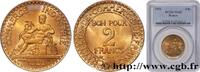 FRANCE 2 francs Chambres de Commerce III REPUBLIC 1922 (27mm, 8g, 6h) -
