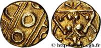INDIA - INDIAN WORLD Fanam or - Mysore Krisna Raja INDIA - INDIAN WORLD 1810-1868 (7mm, 0,32g, h) -