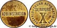 FRANCE Distributeurs automatiques de rayons X JETONS DIVERSES NON ATTRIBUES n.d. (29,5mm, 9,55g, 12h) -