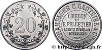 FRANCE Champagne C. Gauthier & C.ie JETONS DIVERSES NON ATTRIBUES n.d. (29,5mm, 2,70g, 12h) -