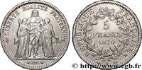 FRANCE 5 francs Hercule III REPUBLIC Paris 1870 (37mm, 24,97g, 6h) -