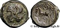 FRANCE Potin au swastika GALLIA BELGICA - SUESSIONES (Area of Soissons) c. 60-50 AC. (21mm, 4,55g, h) -