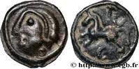 FRANCE Potin TOC au cheval GALLIA BELGICA - SEQUANI (Area of Besançon) c.58-50 AC. (17mm, 2,53g, 6h) -