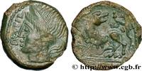 FRANCE Bronze PIXTILOS classe II à la louve et au lézard GALLIA - CARNUTES (Beauce area) Chartres (28) c. 40-30 AC. (16,5mm, 3,16g, 11h) -