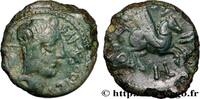 FRANCE Bronze TASGIITIOS au pégase GALLIA - CARNUTES (Beauce area) Chartres (28) c. 60-40 AC. (16mm, 3,33g, 6h) -