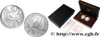 SOUTH AFRICA Coffret 2 x 5 Rand Rhinocéros SOUTH AFRICA Prétoria 2022 (38,725mm, 31,20g, 12h) -