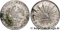 MEXICO 8 Reales Aigle / bonnet phrygien sur soleil MEXICO Mexico 1891 (38mm, 27,15g, 6h) -