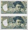 FRANCE 50 Francs QUENTIN DE LA TOUR Consécutifs FRANCE 50 Francs QUENTIN DE LA TOUR Consécutifs 1980 UNC- -