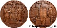 FRANCE Médaille, Vincennes, son donjon, son bois, La Sain MONUMENTS ET HISTOIRE Monnaie de Paris (1938) (59mm, 95,30g, 12h) -