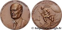 FRANCE Médaille, Alexandre Renaud POLITIQUE ET POLITICIENS 1973 (67,50mm, 194,41g, 12h) -