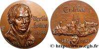 FRANCE Médaille, Martin Luther RELIGIONS Monnaie de Paris 1983 (68mm, 212,34g, 12h) -
