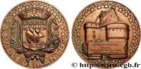 FRANCE Médaille de récompense CINQUIÈME RÉPUBLIQUE 44 - Nantes 1984 (68,5mm, 215,93g, 12h) -