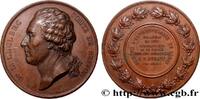 FRANCE Médaille, Georges-Louis Leclerc de Buffon, Société MÉDECINE - SOCIÉTÉS MÉDICALES - MÉDECINS/CHIRURGIENS - ASSISTANCE PUBLIQUE 75 - Paris 1876 (50,50mm, 64,24g, 12h) -