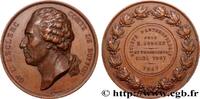 FRANCE Médaille, Georges-Louis Leclerc de Buffon, Société MÉDECINE - SOCIÉTÉS MÉDICALES - MÉDECINS/CHIRURGIENS - ASSISTANCE PUBLIQUE 75 - Paris 1867 (51mm, 57,11g, 12h) -