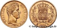 FRANCE 40 francs or Charles X, 2e type CHARLES X Paris 1828 (26,0mm, 12,84g, 6h) -