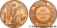 FRANCE 100 francs or Génie, tranche inscrite en relief Di III REPUBLIC Paris 1899 (35mm, 32,26g, 6h) -
