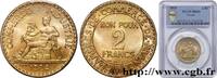 FRANCE 2 francs Chambres de Commerce III REPUBLIC 1924 (27mm, 8g, 6h) -