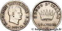 ITALY - KINGDOM OF ITALY - NAPOLEON I 10 Soldi ITALY - KINGDOM OF ITALY - NAPOLEON I Milan - M 1809 (18mm, 2,44g, 6h) -