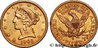 UNITED STATES OF AMERICA 5 Dollars Liberty UNITED STATES OF AMERICA San Francisco 1903 (21,5mm, 8,36g, 6h) -