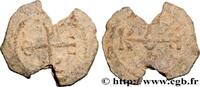 THE HERACLIUS DYNASTY (602-717) Sceau en plomb BYZANTIUM - SIGILLOGRAPHY Constantinople Ve-VIIIe siècle (25mm, 10,16g, 12h) -
