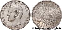 GERMANY - BAVARIA 3 Mark Othon Ier GERMANY - BAVARIA Munich 1909 (33,12mm, 16,72g, 12h) -