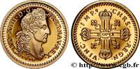 FRANCE Médaille, Reproduction de monnaie, Double louis d' REPRODUCTIONS (1710) (17,5mm, 1,95g, 12h) -