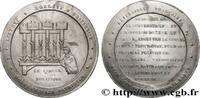 FRANCE Médaille, Exécution de la sentence de Bourges POLITIQUE 1849 (61,5mm, 53,26g, 12h) -