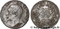 FRANCE Médaille, Discours de Napoléon III à Gênes NAPOLÉON III - Alliance Franco-Sarde France et Italie 1859 (50,50mm, 45,70g, 12h) -