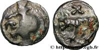 FRANCE Potin à la tête diabolique et au loup GALLIA - CARNUTES (Beauce area) Chartres (28) Ier siècle avant J.-C. (18mm, 5,14g, 9h) -