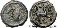 FRANCE Potin au cheval à droite GALLIA BELGICA - SUESSIONES (Area of Soissons) Ier siècle avant J.-C. (18mm, 3,36g, 3h) -