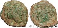 FRANCE Bronze au sanglier, hybride à la tête armoricaine, VELIOCASSES, Unspecified c. 60-30 AC. (19mm, 2,71g, 3h) -