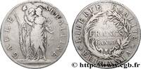 ITALY - SUBALPINE GAUL 5 Francs an 10 ITALY - SUBALPINE GAUL Turin 1802 (37mm, 24,58g, 6h) -