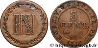 GERMANY - KINGDOM OF WESTPHALIA - JÉRÔME NAPOLÉON 3 Centimes GERMANY - KINGDOM OF WESTPHALIA - JÉRÔME NAPOLÉON Cassel 1810 (25mm, 4,66g, 12h) -